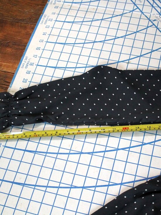 H&M Gray Polka Dot Career Dress, Size 8 - Picture 11 of 11